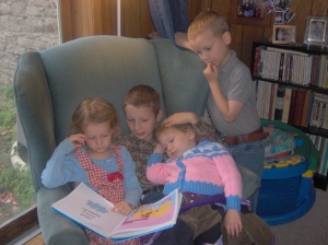 We love reading in our family.
