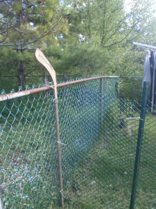 my hockey stick "gate"